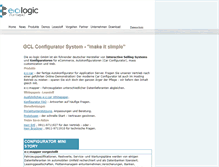 Tablet Screenshot of ec-logic.com